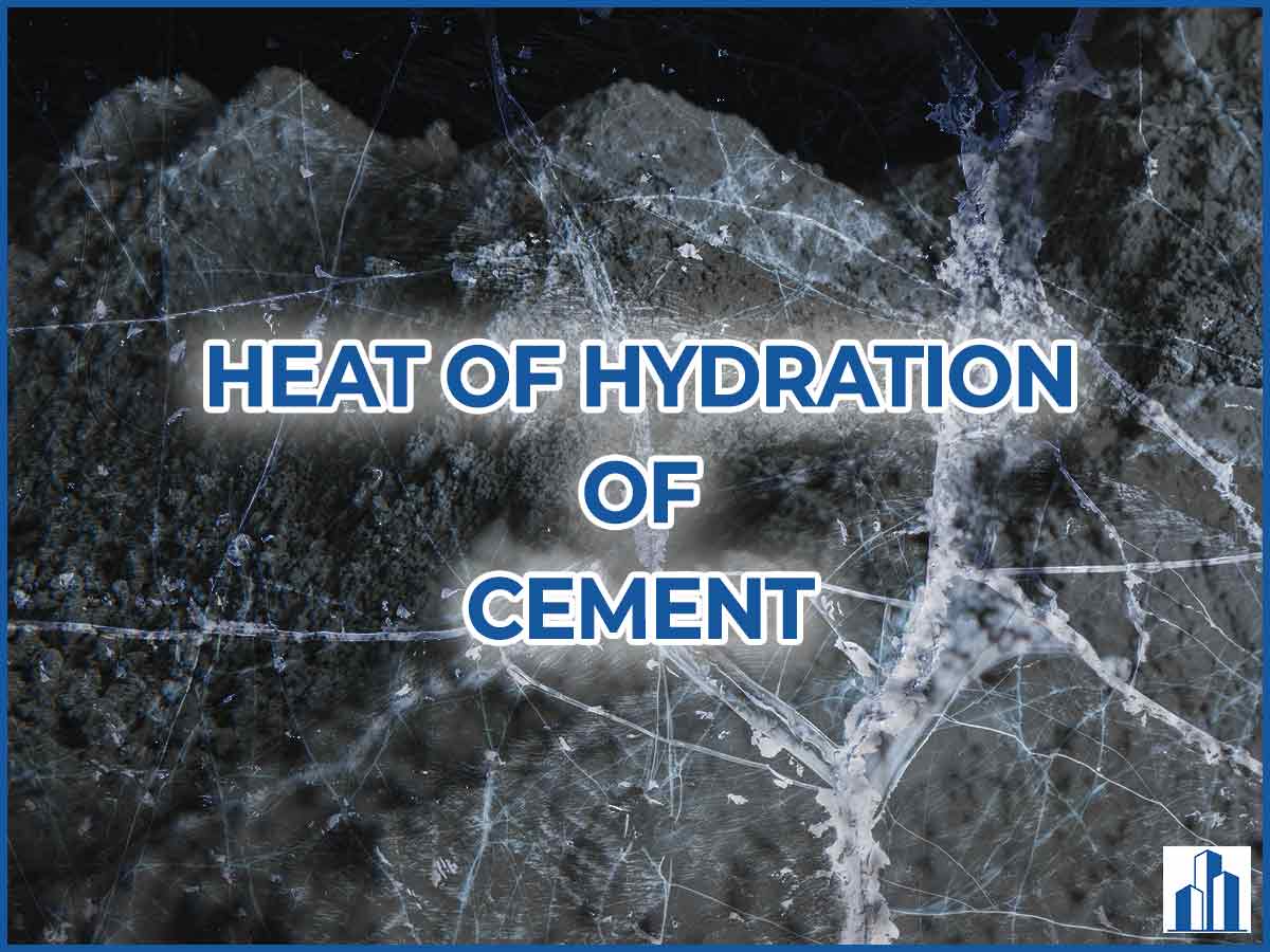 Heat of hydration of cement