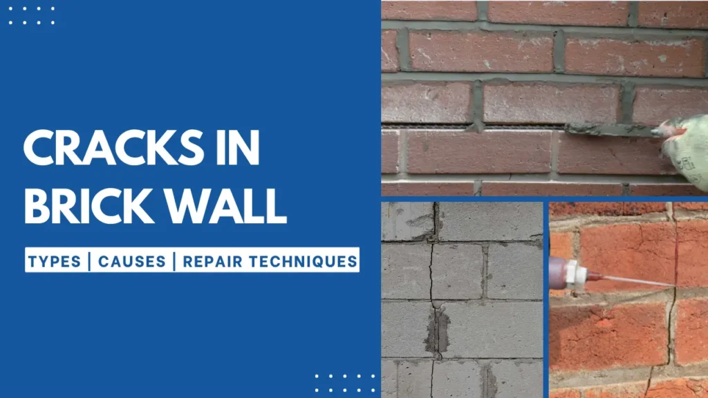 brick wall cracks, brick wall crack repair, crack in brick wall