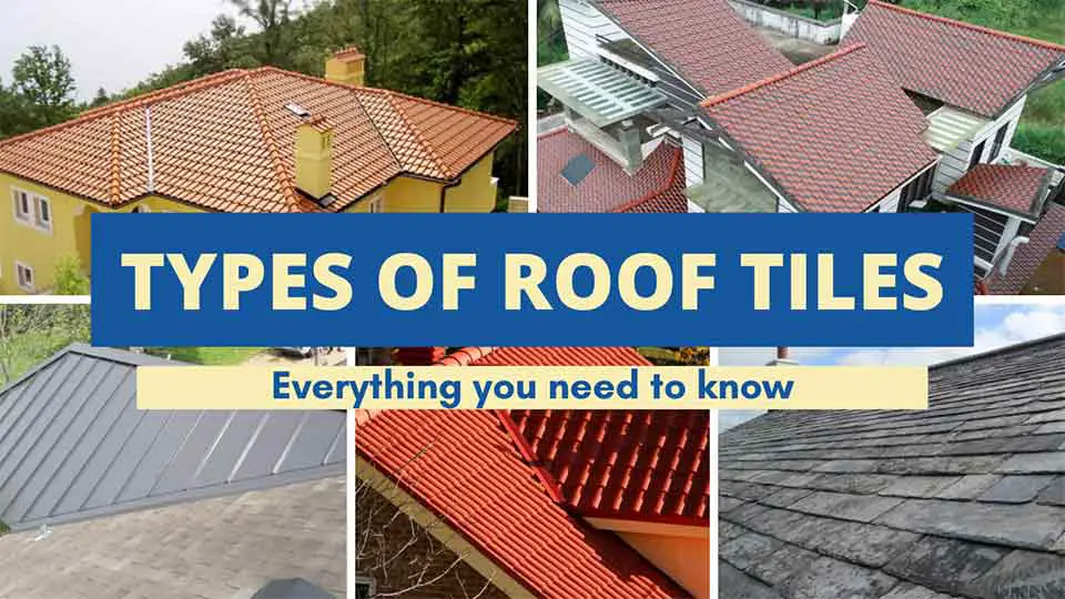 Types of roof tiles | Types of roofing tiles