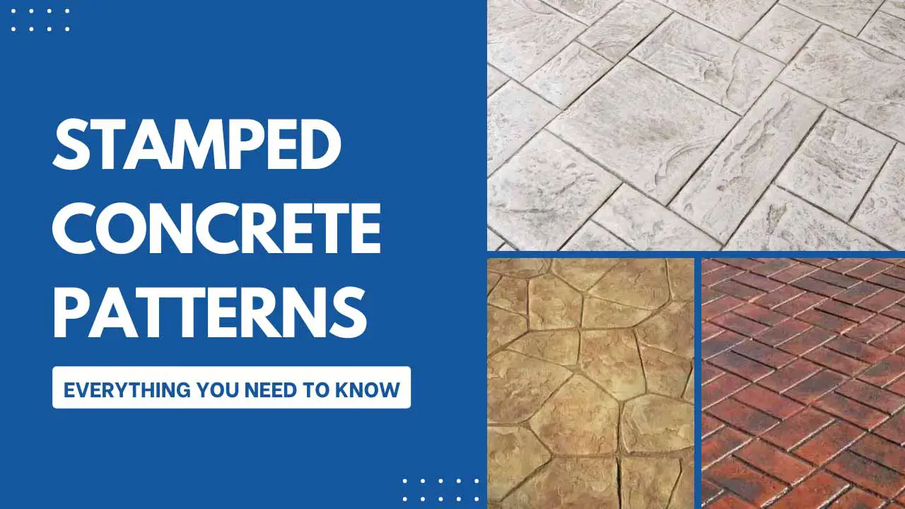 Learn about the making process and Patterns for stamped concrete