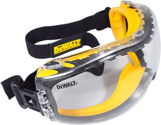 Safety glasses for construction